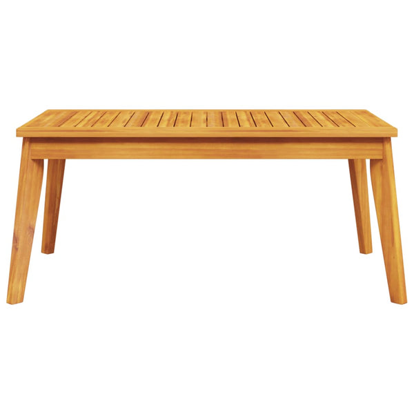 vidaXL Garden Dining Table 100x55x45 cm Solid Acacia Wood