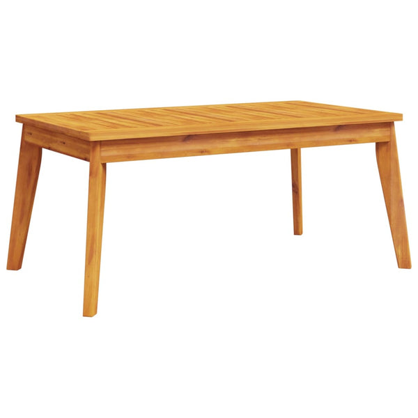 vidaXL Garden Dining Table 100x55x45 cm Solid Acacia Wood