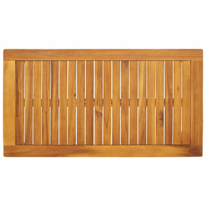 vidaXL Garden Dining Table 100x55x45 cm Solid Acacia Wood