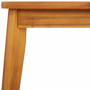 vidaXL Garden Dining Table 100x55x45 cm Solid Acacia Wood