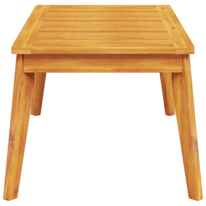 vidaXL Garden Dining Table 100x55x45 cm Solid Acacia Wood
