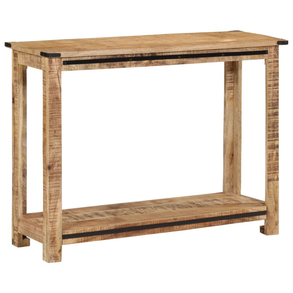 vidaXL Console Table 100x35x75 cm Solid Mango Wood