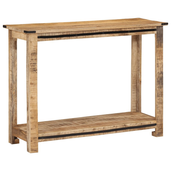 vidaXL Console Table 100x35x75 cm Solid Mango Wood