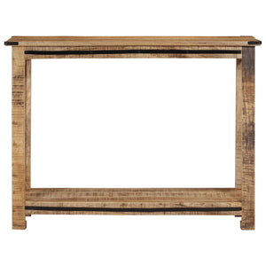 vidaXL Console Table 100x35x75 cm Solid Mango Wood