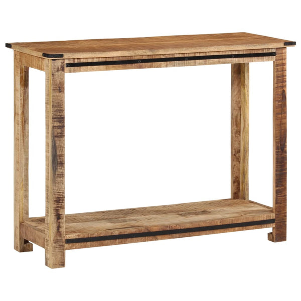 vidaXL Console Table 100x35x75 cm Solid Mango Wood