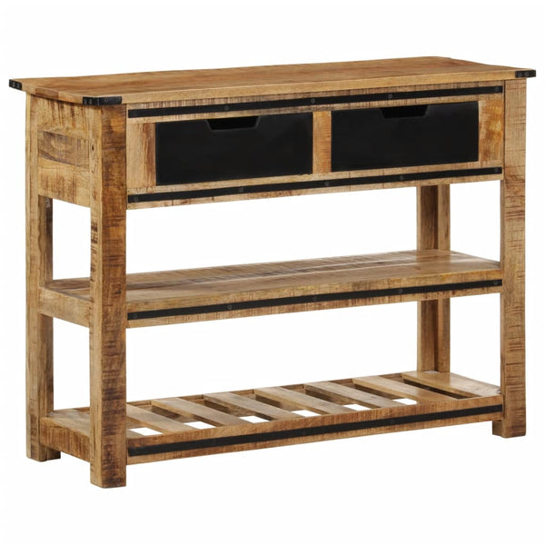 vidaXL Console Table 100x35x75 cm Solid Mango Wood