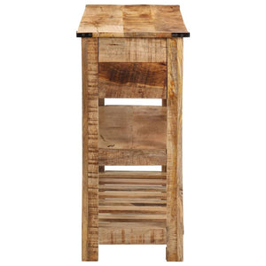 vidaXL Console Table 100x35x75 cm Solid Mango Wood