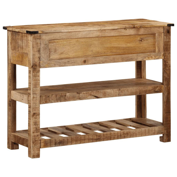 vidaXL Console Table 100x35x75 cm Solid Mango Wood