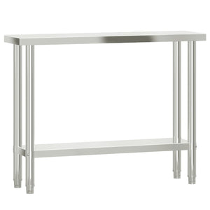 Edelstahl Küchentisch Arbeitstisch 110cm