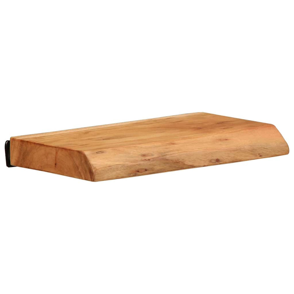Massivholz Wandregale 30x20 cm, 2er Set