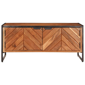Couchtisch Akazie Massivholz 90x55 cm