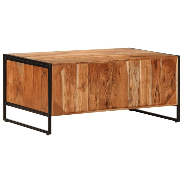 Couchtisch Akazie Massivholz 90x55 cm