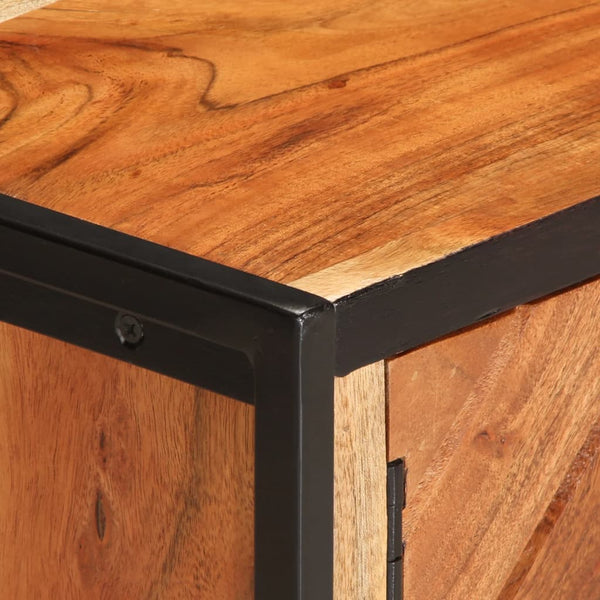 Couchtisch Akazie Massivholz 90x55 cm