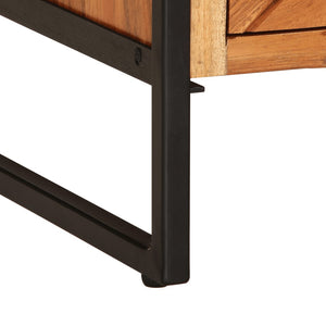 Couchtisch Akazie Massivholz 90x55 cm