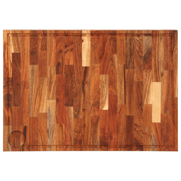 Akazie Schneidebrett Massivholz 60x42 cm