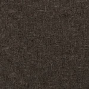 Schlafsofa 2-Sitzer Dunkelbraun mit Kissen