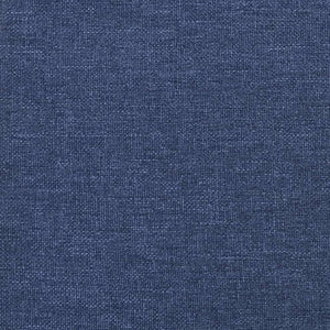 Blaues 2-Sitzer Schlafsofa Stoff