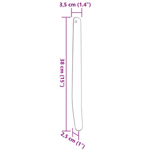 vidaXL Sweat Scrapers for Horses 3 pcs. Silver Aluminum