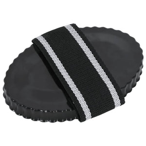 vidaXL Curry Combs for Horses 3 pcs Black Steel