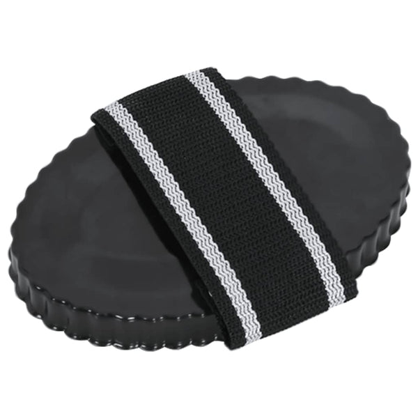 vidaXL Curry Combs for Horses 3 pcs Black Steel