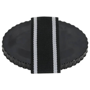 vidaXL Curry Combs for Horses 3 pcs Black Steel
