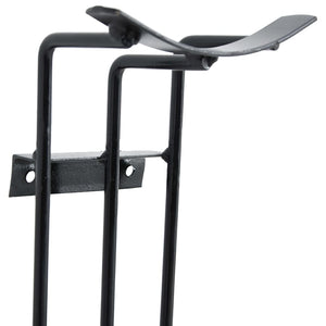vidaXL Barrel Obstacle Holders 2 pcs Black Steel