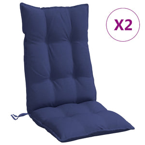 Hochlehner Auflagen 2er-Set Marineblau
