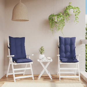 Hochlehner Auflagen 2er-Set Marineblau