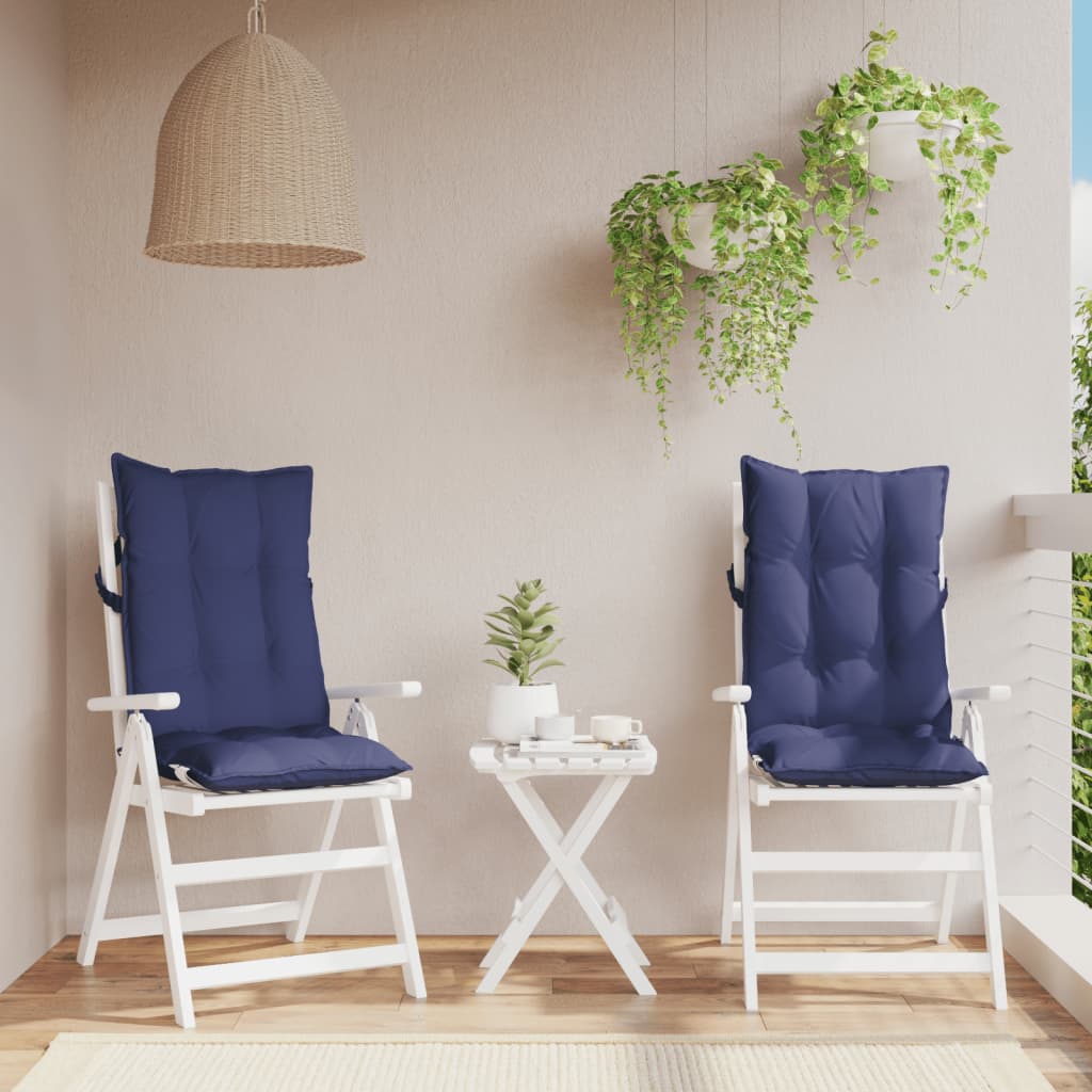Hochlehner Auflagen 2er-Set Marineblau