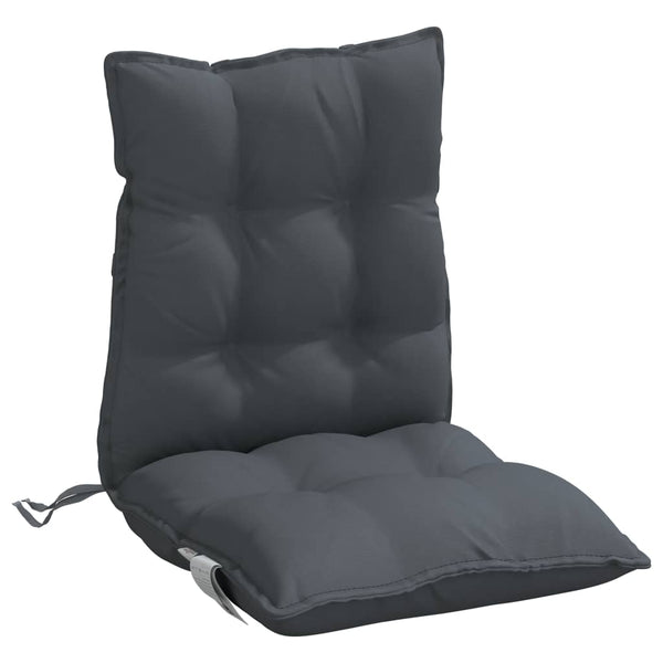 Niedriglehner Auflagen 4er Set Anthrazit
