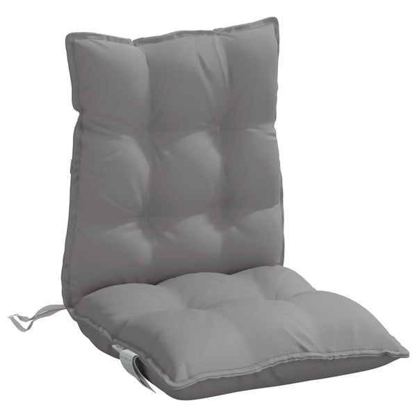 Niedriglehner Auflagen 6er Set Grau