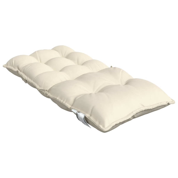 Niedriglehner Auflagen 2er-Set Creme Oxford