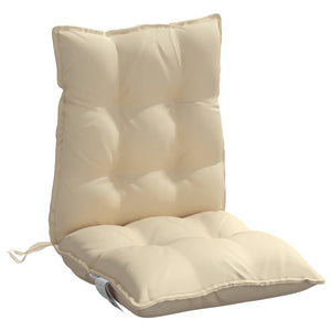 Niedriglehner Auflagen 6er Set Beige Oxford