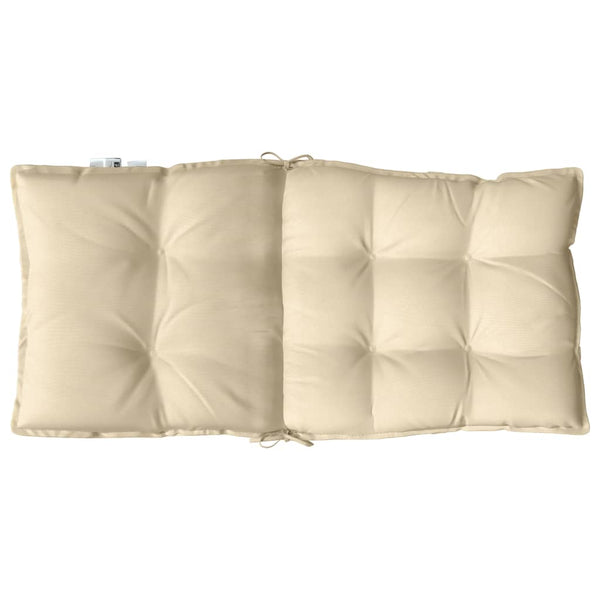 Niedriglehner Auflagen 6er Set Beige Oxford