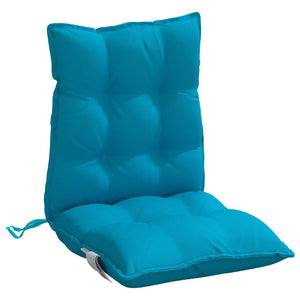 Niedriglehner Auflagen 6er Set Hellblau