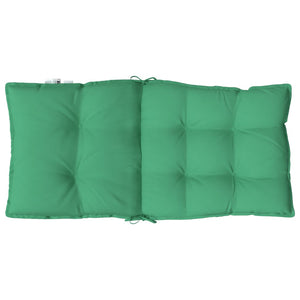 Grüne Niedriglehner Auflagen, 2er-Set
