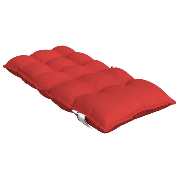 Niedriglehner Auflagen 6er Set Rot