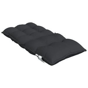 Niedriglehner Auflagen 6er Set Schwarz
