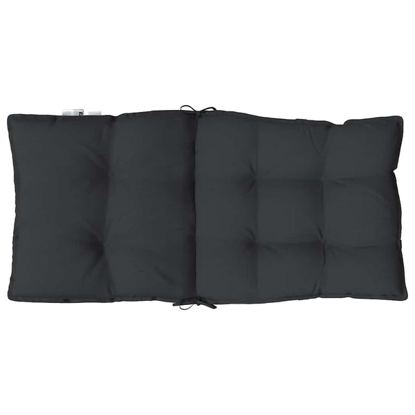 Niedriglehner Auflagen 6er Set Schwarz