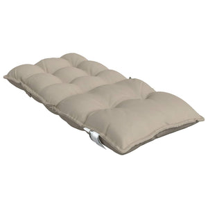 Niedriglehner Auflagen 2er-Set Taupe