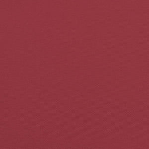 Niedriglehner Auflagen 6er-Set Weinrot