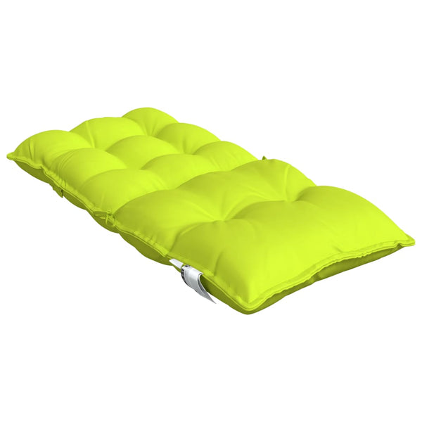 Niedriglehner Auflagen 4er Set Knallgrün