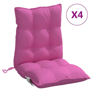 Niedriglehner Auflagen 4er Set Rosa Oxford