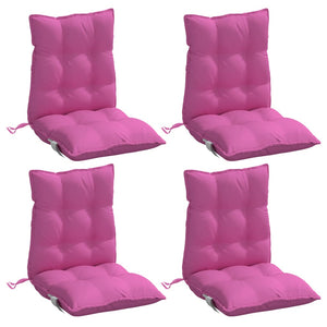 Niedriglehner Auflagen 4er Set Rosa Oxford