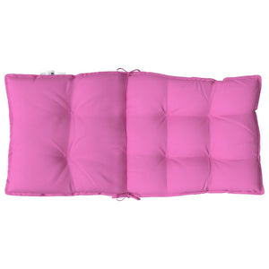 Niedriglehner Auflagen 4er Set Rosa Oxford