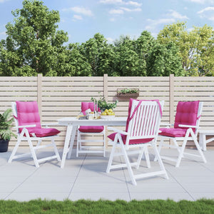 Niedriglehner Auflagen 4er Set Rosa Oxford