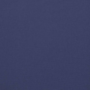Marineblaue Niedriglehner Auflagen, 6er-Set