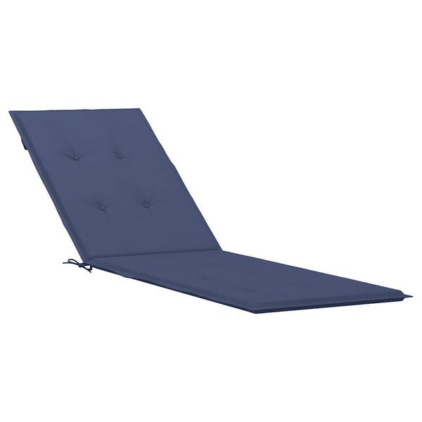 Marineblaue Liegestuhl Auflage Oxford-Gewebe
