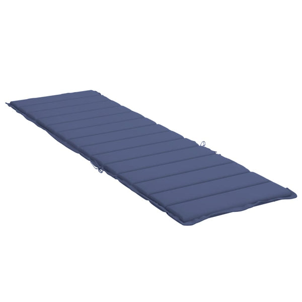 Marineblaue Sonnenliegen Auflage Oxford