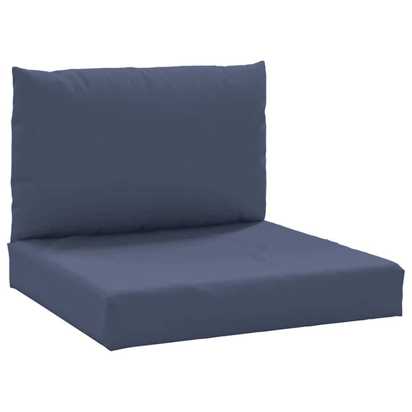 Marineblaue Palettenkissen, 2er-Set
